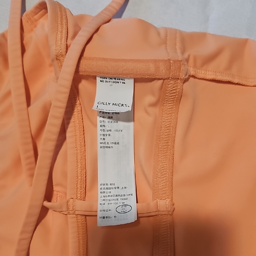 Gilly Hicks Peachy Bustier Shoulder Tie Top - Picture 4 of 5